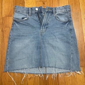 H&M denim skirt. Size 2 women.